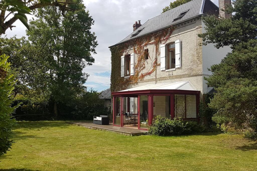 Maison De Maitre. Calme, Wifi, Cour Fermee. Feuquieres-en-Vimeu Exterior foto